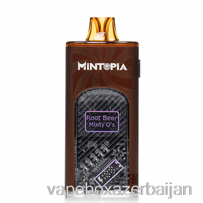Vape Smoke Mintopia Turbo 9000 Disposable Root Beer Minty O's